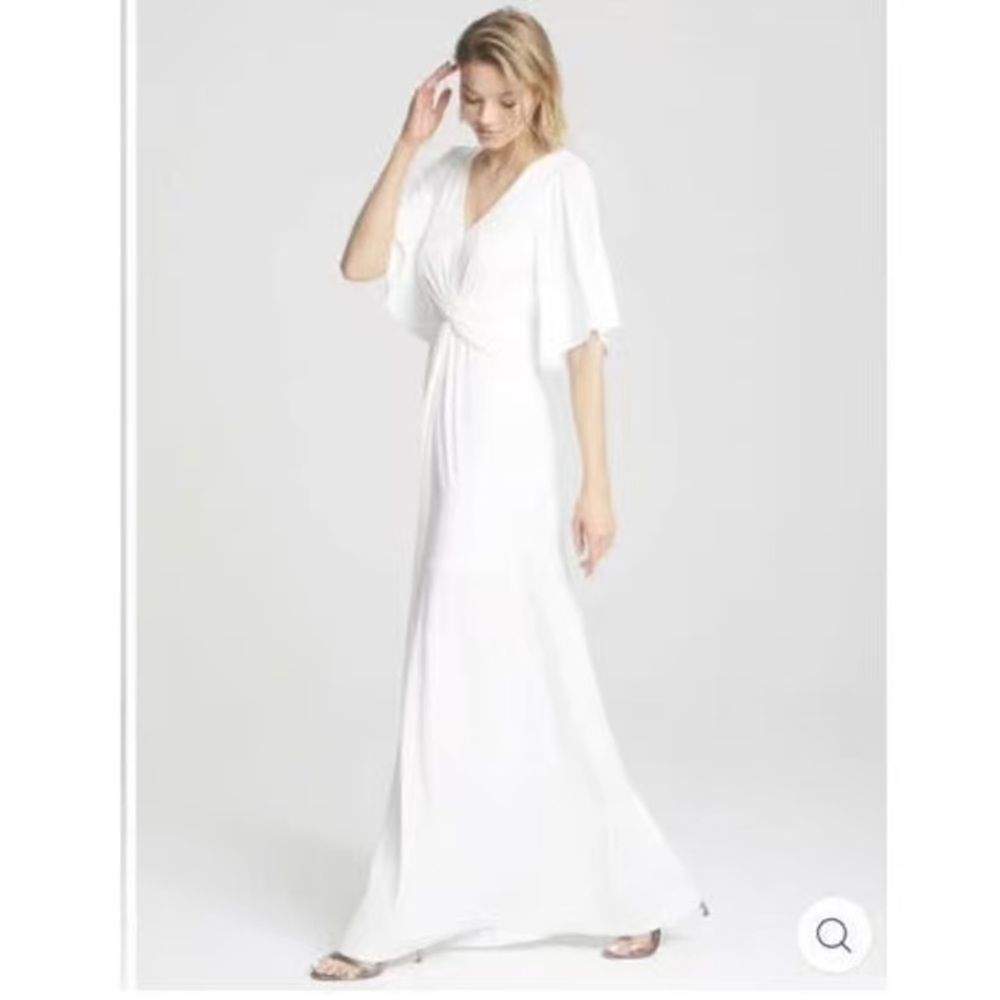 NWT Halston Heritage Women's Draped Jersey dress 2